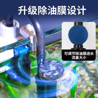 森森鱼缸过滤器壁挂外置过滤制氧一体机净水循环系统三合一鱼马桶
