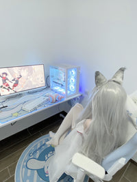 AOC白色IPS显示器曲面游戏电竞2K粉色屏幕电脑27/32英寸 Q27G2S/D