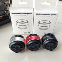TWS黑科技骨传导蓝牙音箱对联便携磁吸小型共振无线音响超低音炮 黑色 支持TWS互联