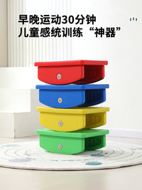 幼儿园玩具感统训练器材家用平衡板平衡台跷跷板儿童健身器户外