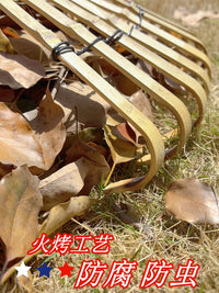 长竹耙子清理草坪落叶垃圾农村老式扫庭院扒晒稻园艺爬多齿搂树叶 标准【11齿】【齿宽】