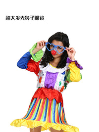 小丑头套面具 全脸乳胶面罩 成人恐怖笑脸搞笑儿童节表演演出道具