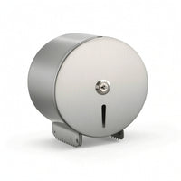 Commercial Jumbo Roll Toilet Tissue Dispenser Heavy-Duty Stainless Steel Toilet Tissue Dispenser Vandal-Resistant Rustproof for Public Restrooms, Offices