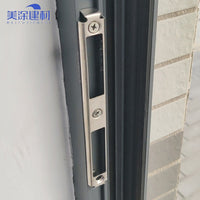 断桥铝合金门导向片 门锁扣 门锁座 门框锁片 锁座门锁配件锁扣板