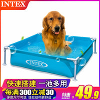 正品趣味狗狗浴盆硬胶水池浴缸宠物洗澡池宠物洗澡盆可折叠游泳池