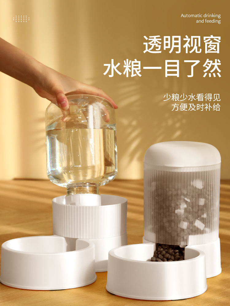 猫咪饮水机狗狗喝水器宠物饮水器自动喂食饮水器流动不插电猫咪碗