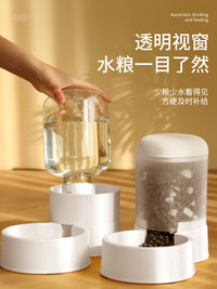 猫咪饮水机狗狗喝水器宠物饮水器自动喂食饮水器流动不插电猫咪碗