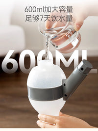 狗狗喝水器挂式不湿嘴自动饮水机喂食器悬挂水碗猫咪水壶宠物用品
