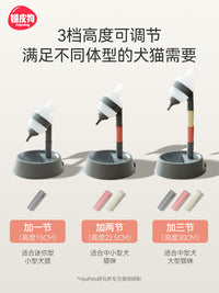 狗狗喝水器挂式不湿嘴自动饮水机喂食器悬挂水碗猫咪水壶宠物用品