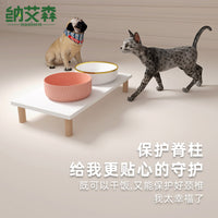 自动喂食器增高架猫碗垫高猫饭盆底座喂食机架子宠物饭碗增高支架