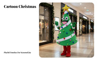 Christmas Character Costume Lively and Cute Design Snowman Character Costume Adorable Look Adult Full Body Character Costume Suit for Adults