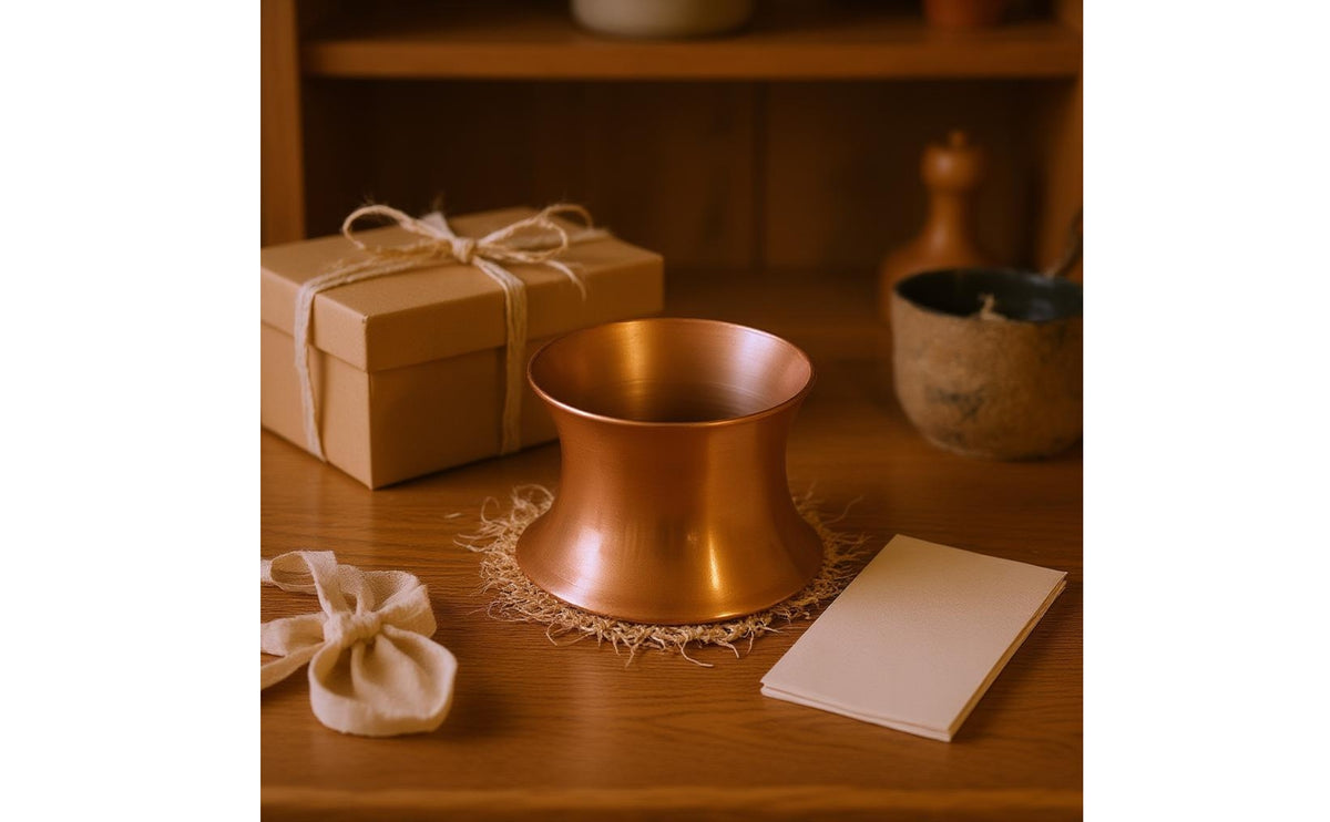 Copper Tea Accessory Collectible Decorative Tea Piece Vintage Look