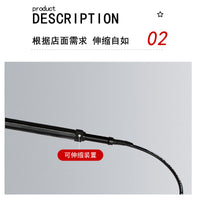 洗车高压悬臂摆臂摇臂摇杆旋转臂360度可伸缩汽车美容设备铝合金
