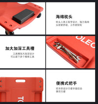 修车板拓力士40寸豪华加厚睡板汽车修理活动滑板车低躺卧维修工具