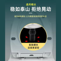 马桶盖配件不锈钢固定螺丝坐便器盖板安装卡扣通用膨胀螺栓连接件