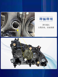适配柳汽乘龙M3大灯LED总成H5 H7前大灯日行灯转向灯原厂配件改装 单支装 精品-主