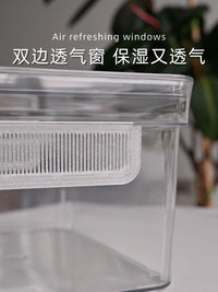 蜗牛饲养盒蜗牛生态缸白玉蜗牛饲养盒蜗牛专用饲养盒蜗牛饲养套装