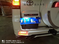 适用丰田普拉多后牌照灯LC150LC120LC95FJ中东霸道4000车牌灯2700