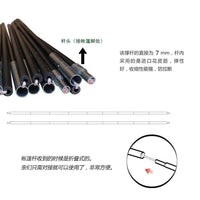 Fiberglass Tent Pole Replacement Kit for Outdoor Camping