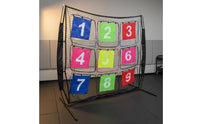 Baseball Practice Net Set Versatile Use Hitting and Pitching Training Net