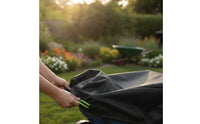 Waterproof Fertilizer Spreader Cover Weatherproof Spreader Cover with Drawstring Reflective Heavy-Duty for Gardeners, Homeowners, Outdoor Storage, Garden, Yard