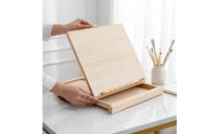 Adjustable Tabletop Easel with Storage Drawer Foldable Tabletop Easel with Drawer Collapsible Drawing Board Sturdy for Beginners, Painting, Classroom