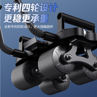 新款多功能健腹轮四轮自动回弹练腹肌减肚子神器家用健身器材卷腹