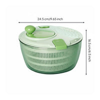 Manual Vegetable Dryer Multi-Functional Lettuce High-Speed Centrifuging