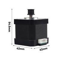 X Axis Stepper Motor Replacement Stepper Motor with Pulley High Precision for Makers