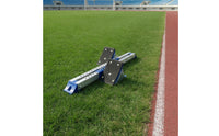 Starting Block with Adjustable Footplates Low-Profile Track Starting Block Textured Sprinter Pedals for Sprinters, Athletes, Sprint Training