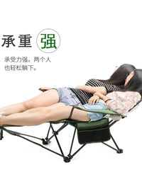 户外折叠躺椅超轻便携式钓鱼椅子阳台露营多功能午休椅沙滩沙发椅
