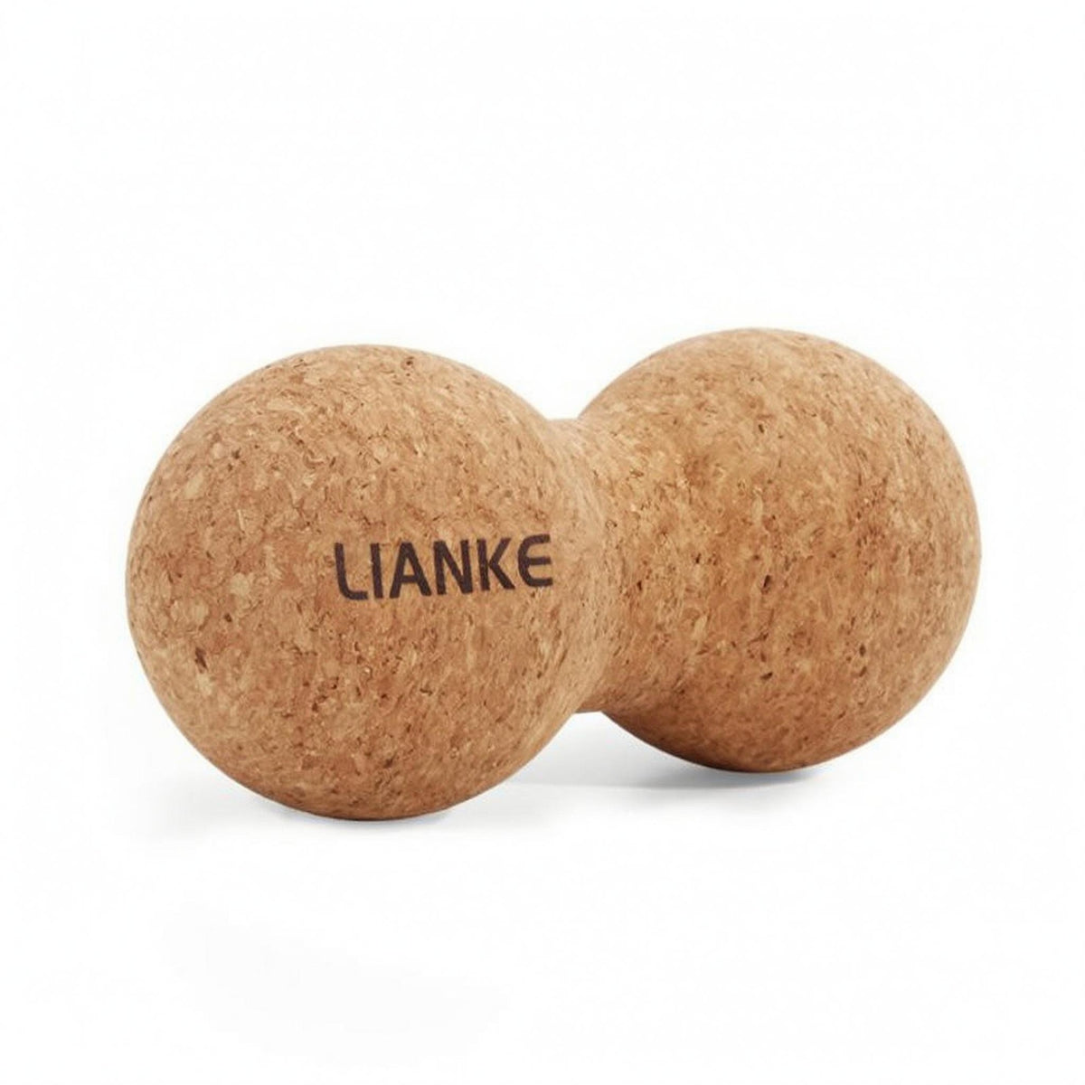 Solid Cork Massage Ball Natural Tan-Brown Textured Massage Ball Muscle Tension Release Self-Care Tool Deep Tissue