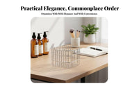 Rectangular lattice container Minimalist Design Storage Basket sturdy Construction