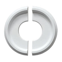 Simple Split Ceiling Medallion Decorative Polyurethane Ceiling Circle Easy to Install Light Fixture Medallion Lightweight for DIYers