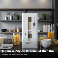 Rice Dispenser Moisture-Resistant Closure Ed Rice Storage Container Grain Storage Container Food-Grade Material Airtight