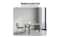 Space-Saving Foldable Computer Desk Portable Folding Leg Desk minimalist design Writing Table Lightweight for Students, Home Workers, Apartment Dwellers, Bedroom, Study Room, Small Spaces