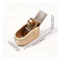 Thumb Plane Polished Violin Luthier Plane Portable Woodcraft Tool for Instrument Making