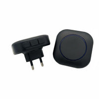 36 Chimes Wireless Entry Notification Long Range 300m Elderly Call Button 4 Volume Levels Notification System Compact Size for Hearing Impaired, Apartment