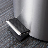 Stainless Steel Pedal Bin with Soft-Close Lid for Kitchen, Bathroom, and Toilet