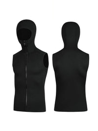 3mm Neoprene Wetsuit Vest for Men Women - Sleeveless Diving Vest Sun Protection Thermal Swimwear for Snorkeling Surfing Swimming