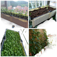 家用蔬菜种菜盆阳台长方形特大室外种植箱种菜箱家庭塑料花盆花槽