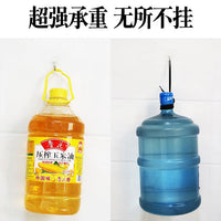 挂钩粘钩超强批发透明无痕强力厨房吸盘塑料家用浴室一排挂衣钩