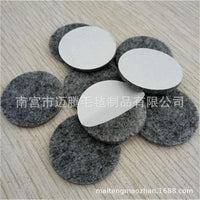 毛毡家具脚垫 自粘防滑毛毡地板保护垫 5mm加硬套装毛毡桌椅脚垫