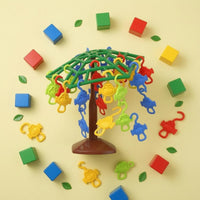 Monkey Balance Tree Game Colorful Hanging Monkey Balance Game Play Set Strategic Thinking Spatial Awareness for Children, Table