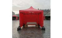Transparent Quick-Setup Tent Sidewall Foldable Portable Canopy Sidewall Custom Print Canopy Privacy Screen Sunshade for Market Stall, Disaster Relief, Advertising Booth