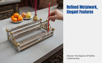Stainless Steel Candle Holder, Pin-Type Multi-Needle Rack, For Temple, Buddhist Qingming Event
