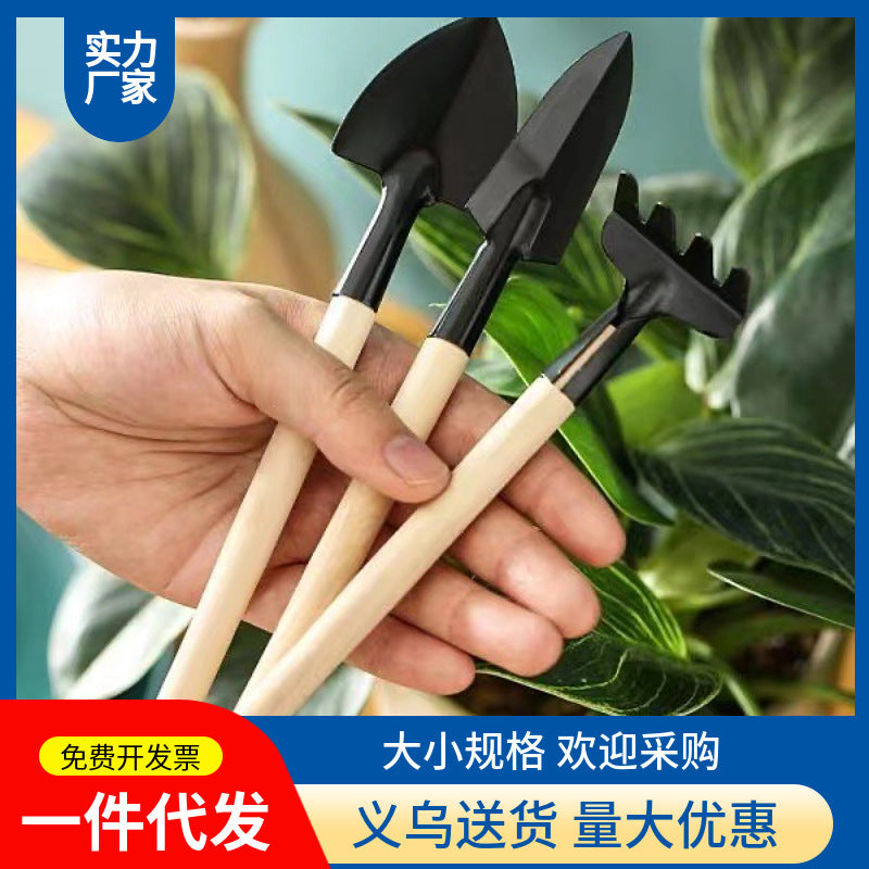 Mini Succulent Plant Garden Tool Set - 3 Pieces for Home Potted Plants and Gardening