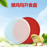 Chick Feeder Tray Poultry Feeding Dish for Chicks Ducks Geese Rearing