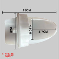 Automatic Poultry Feeder for Chickens, Ducks, and Geese - Universal Gravity Feed Dispenser for Farm Birds