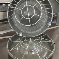 New Thickened Poultry Feeder Trough Anti-Flip Chicken Duck Goose Pig Feeding Trough